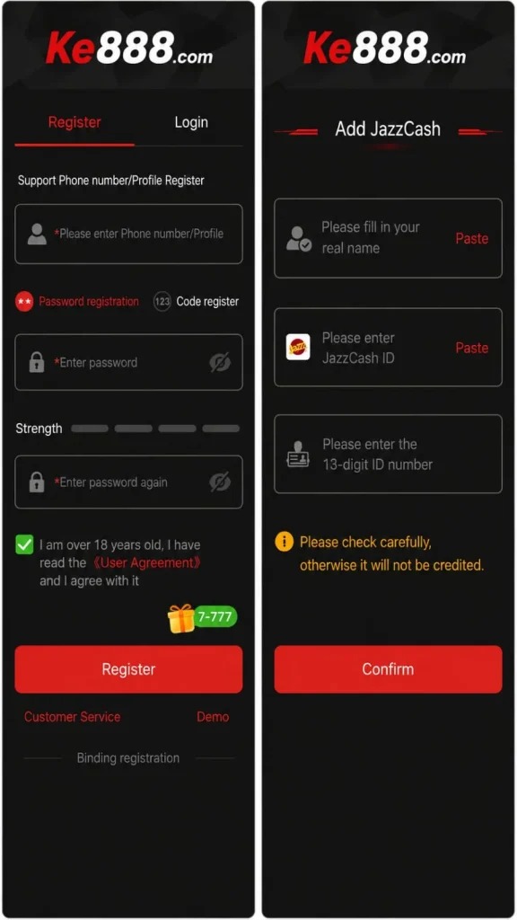 Ke888 Register